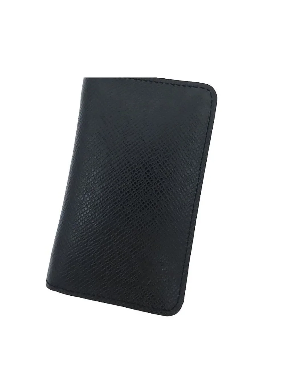 Louis Vuitton Black Taiga Zippy Coin Purse